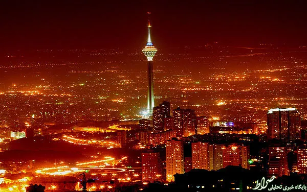 برج میلاد ایران- ارتفاع برج: 435 مت 