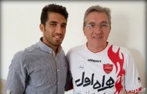 عکس/ شادی گل پرسپولیسی‌ها به یاد میناوند