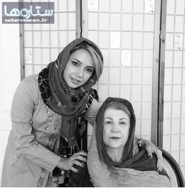 شبنم قلی خانی و مادرش