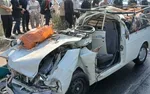 تصادف زنجیره‌ای مرگبار در غرب تهران