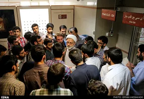 تصاویر/ عیادت شخصیتها از رئیس خبرگان