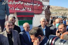 فیلم| فریاد اعتراض یک شهروند هنگام سخنرانی استاندار خوزستان