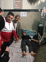 مصدومیت ۵ زائر ایرانی در تصادف ون با جرثقیل در عراق