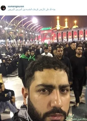 عکس/بازیگرسینما بالباس خادمی امام رضا(ع)