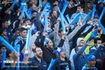 عکس/ عجیب‌ترین زن روسی که به ورزشگاه آزادی رفت