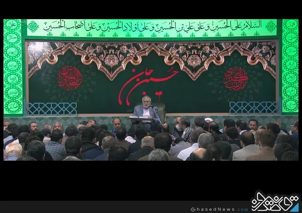  حسینیه صنف لباس فروشان با مداحی حاج منصور ارضی