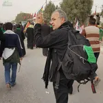 عبور خطرناک زائران اربعین از رودخانه دز +تصاویر