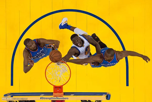   از سری مسابقات بسکتبال NBA در کالیفرنیا (USA TODAY)