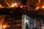 بمباران پایگاه بوهرینگ آمریکا توسط اف۵ ایرانی با پشتیبانی موشکی و پهپادی