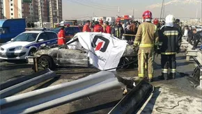 فیلم/ توضیحات رئیس پلیس‌ راه کشور در خصوص سانحه دلخراش واژگونی اتوبوس در جادۀ اصفهان