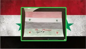 عکس/ هدیه لاریجانی به بشار اسد