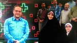 عکس/ فرزند دانشمند هسته‌ای شهید در دیدار امروز رهبری