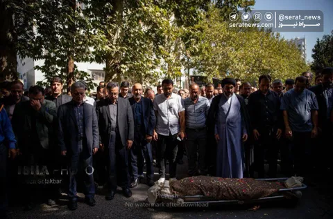 تصاویر | مراسم تشییع پیکر دانشجوی فقید دانشگاه تهران