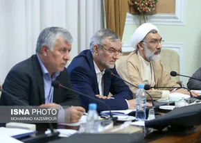 عکسی متفاوت از علی لاریجانی