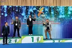 فیلم/فرزانه فصیحی پس از قهرمانی در آسیا: همیشه برای ایران و پرچم ایران می‌جنگم