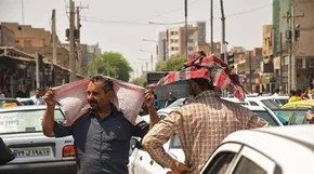 تصاویر / مسافران تابستانی در آبشار گنجنامه