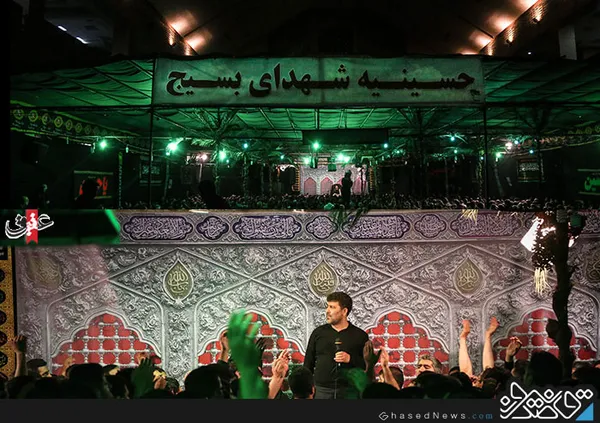  هیئت رزمندگان - حسینیه شهدای بسیج با مداحی سعید حدادیان