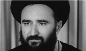 عکسی از تشییع پیکر سیدمصطفی خمینی