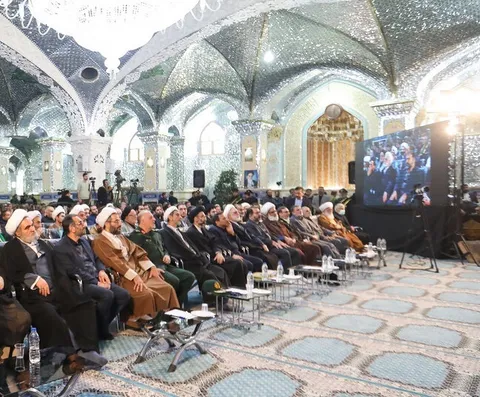 تصاویر / افتتاحیه کنگره بین‌المللی حضرت علی بن امام محمد باقر(ع)
