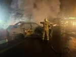 آتش‌سوزی شدید در یک مجتمع کارگاهی