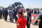 چهار زائر ایرانی بر اثر واژگونی اتوبوس در عراق جان باختند + ۱۶ مصدوم