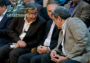 تصاویر/ سردار سلیمانی در مراسم اربعین شهید حسین‌پور