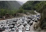 جاده چالوس یکطرفه شد؛ ترافیک سنگین در راه‌های مازندران
