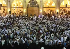 گزارش تصویری | احیای شب بیست و یکم ماه مبارک رمضان در نجف اشرف