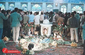 عکس قدیمی از علی حاتمی در سال ۵۱
