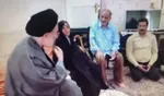 تصاویر| سید حسن خمینی با خانواده شهید باقری دیدار کرد