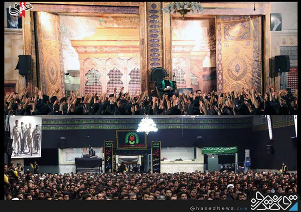  هیئت رزمندگان اسلام قم با سخنرانی حجت الاسلام دکتر رفیعی و مداحی سیدمهدی میرداماد