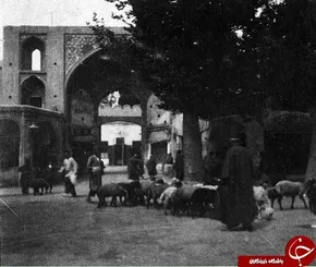 عکس/ سرویس تحویل غذا در تهران قدیم