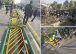 پیکر مرحوم هاشمی در کنار امام راحل آرام گرفت +تصاویر