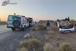 تصادف شدید در جاده بوکان- سقز/زن مسن بوکانی در آتش سوخت