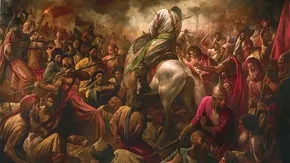 تصاویر حرم امام حسین (ع) درشب میلاد