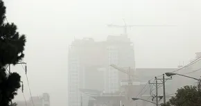 تصاویر/ طوفان گرد و خاک در تهران