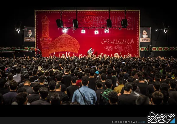  هیئت بین الحرمین با مداحی جواد مقدم