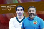 فیلم| شادی خاص آرین سلیمی و مجید افلاکی در زیر پرچم ایران