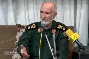 فیلم |  سردار اسدی: ما خواستار جنگ نیستیم ولی به قول مقام معظم رهبری دوران بزن و در رو تمام شده است‌