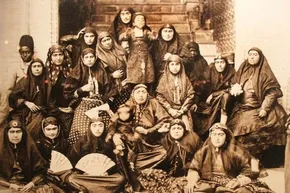 عکس/جشن تولدشاه قاجاری در دارالحکومه