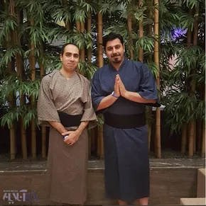 عکس/ احسان خواجه‌امیری، در بستر بیماری کرونا