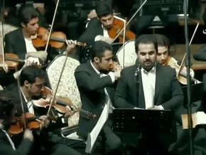 تصاویر/ اجرای ارکستر سمفونیک تهران در میدان آزادی