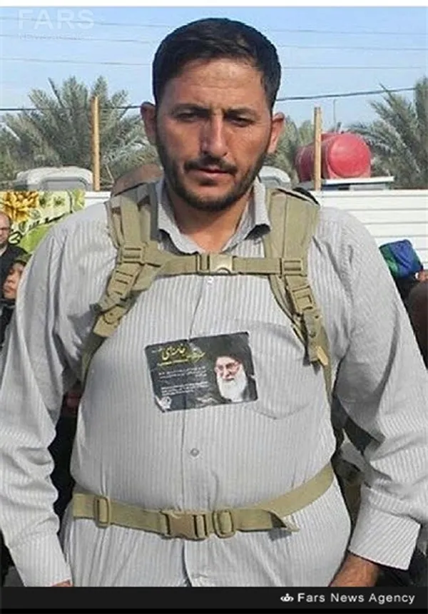  شهید مدافع حرم علی اکبر عربی