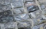 کشف ۵۹ کیلو حشیش از مخفیگاه یک قاچاقچی