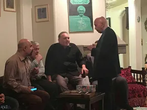 عکسی از شب اول قبر کیارستمی