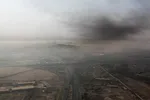 مصدومیت ۳ آتش‌نشان در حریق اداره پست لشکر