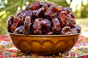 عکس| برداشت خرما در غزه