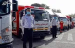 مصدوم شدن یک آتش نشان در متروپل آبادان