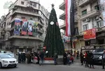 شادی مسیحیان حلب در کلیسای ویران شده +تصاویر