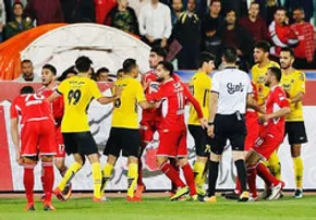 تصاویر / هفته بیست‌وپنجم لیگ برتر فوتبال؛ تیم‌های پرسپولیس - سپاهان